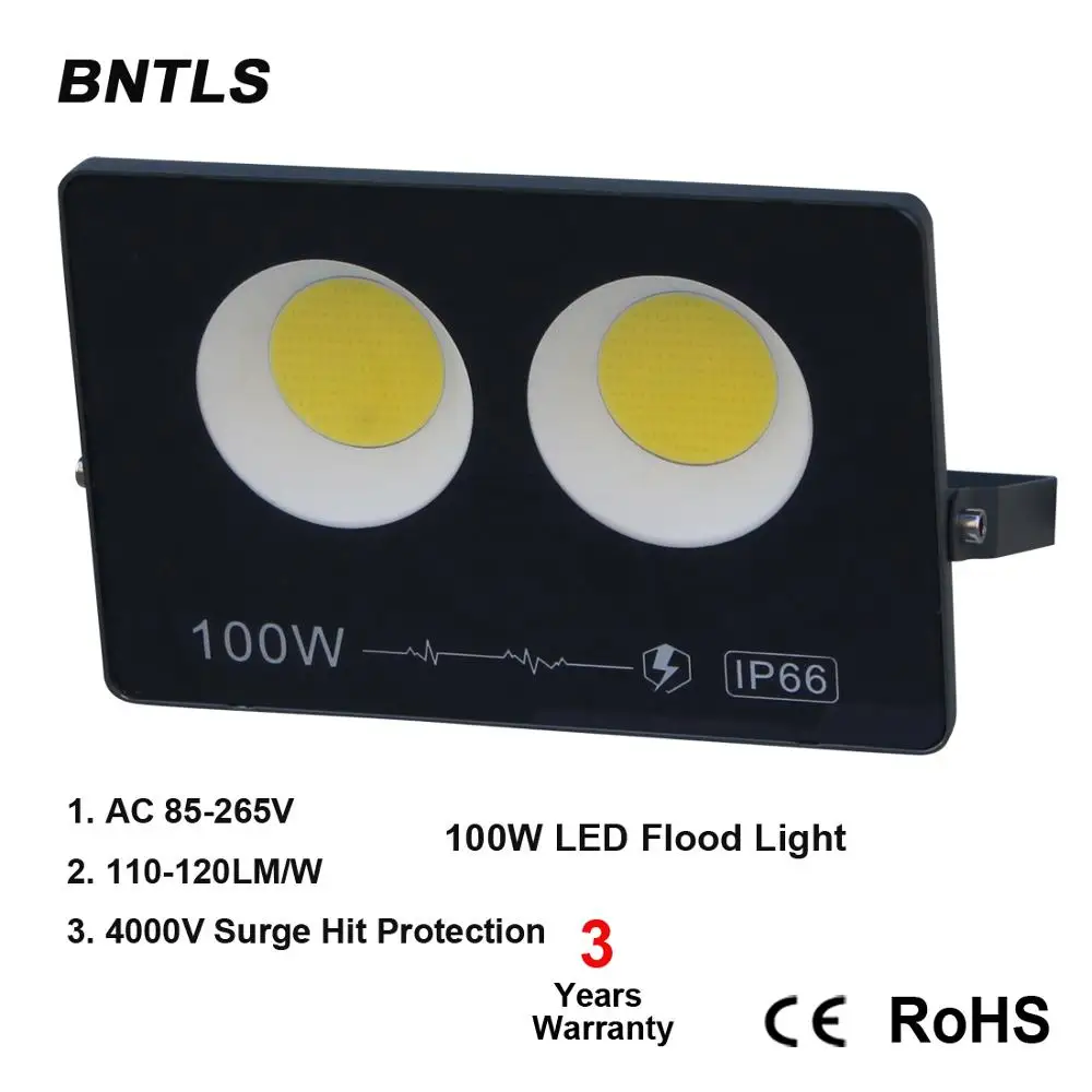 100W200W LED Light Outdoor Lights, 100W (500W Incandescent Equivalent) 5000K Daylight, Waterproof, ETL Listed Floodlights, White
100W200W LED Light Outdoor Lights, 100W (500W Incandescent Equivalent) 5000K Daylight, Waterproof, ETL Listed Floodlights, White
