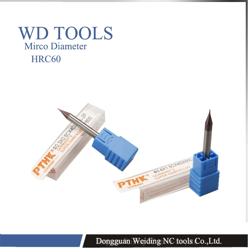 2pcs/lot 0.3X0.6CX50X4DX2F Micro square type solid carbide End Mill, super small Cutting Tools,CNC Router Bits, Milling Cutters
2pcs/lot 0.3X0.6CX50X4DX2F Micro square type solid carbide End Mill, super small Cutting Tools,CNC Router Bits, Milling Cutters