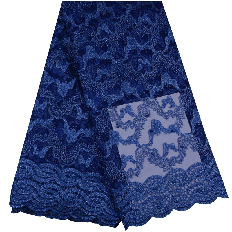 African Lace Fabric 5 Yards Latest Embroidery With Beads Nigeria Women Clothes African French Tulle Lace Fabric A901
African Lace Fabric 5 Yards Latest Embroidery With Beads Nigeria Women Clothes African French Tulle Lace Fabric A901