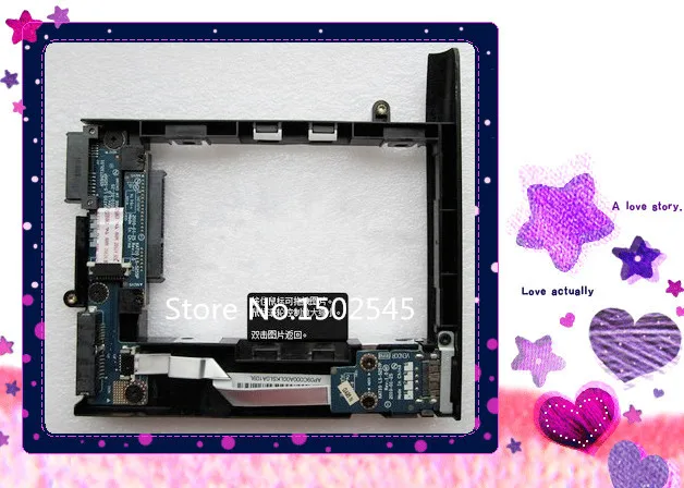 Free shipping original laptop optical drive bay hard drive with USB interface for HP EliteBook 2540P HDD CADDY HDD bracket
Free shipping original laptop optical drive bay hard drive with USB interface for HP EliteBook 2540P HDD CADDY HDD bracket