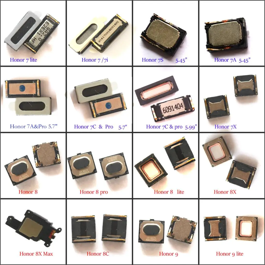 2pcs/lot earpiece speaker receiver for Huawei Honor 7 lite 7i 7A 7C 7S 7X Honor 8 pro 8X Max 8C honor 9 lite
2pcs/lot earpiece speaker receiver for Huawei Honor 7 lite 7i 7A 7C 7S 7X Honor 8 pro 8X Max 8C honor 9 lite