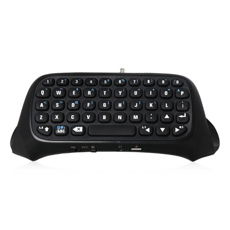 New Hot Mini Wireless Bluetooth Keyboard 3.5mm Plug KeyPad Adapter Message Chatpad for PlayStation 4
New Hot Mini Wireless Bluetooth Keyboard 3.5mm Plug KeyPad Adapter Message Chatpad for PlayStation 4