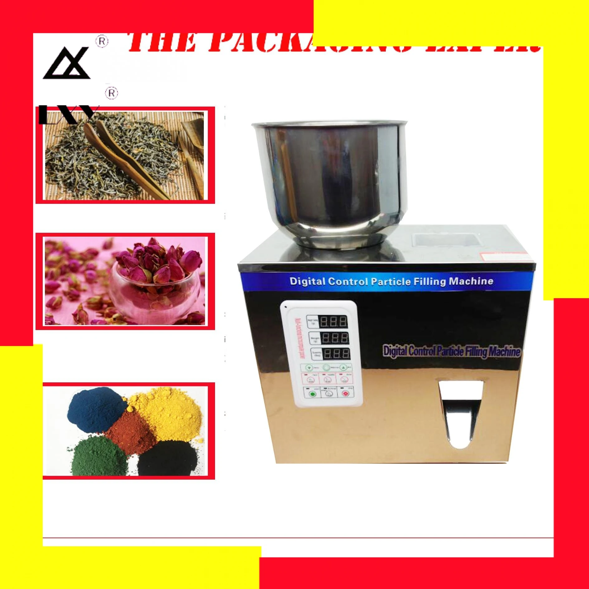 5-50g Scale Herb Seed Salt Rice Milk Powder Weighting Filling Racking Machine Tea Leaf Packing Capsule Food Flower Filler Doser
5-50g Scale Herb Seed Salt Rice Milk Powder Weighting Filling Racking Machine Tea Leaf Packing Capsule Food Flower Filler Doser