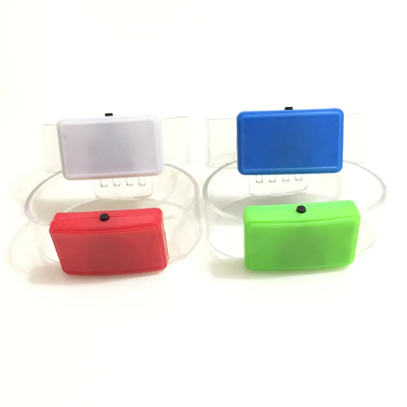 New Colorful LED Blinking Wristband Flashing Glowing Bracelet Bangle Concert Cheer Prop Glow Party Supplies Wedding Decoration
New Colorful LED Blinking Wristband Flashing Glowing Bracelet Bangle Concert Cheer Prop Glow Party Supplies Wedding Decoration