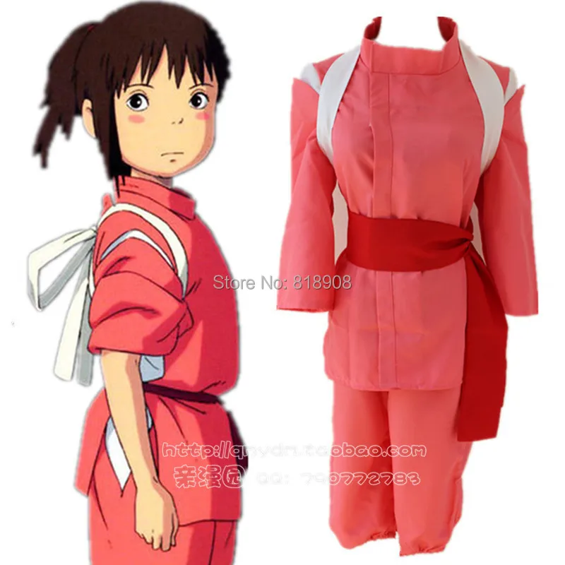 Japanese anime Spirited Away cosplay Chihiro Cosplay Costume Kimono Suit hallowean party costumes clothing
Japanese anime Spirited Away cosplay Chihiro Cosplay Costume Kimono Suit hallowean party costumes clothing