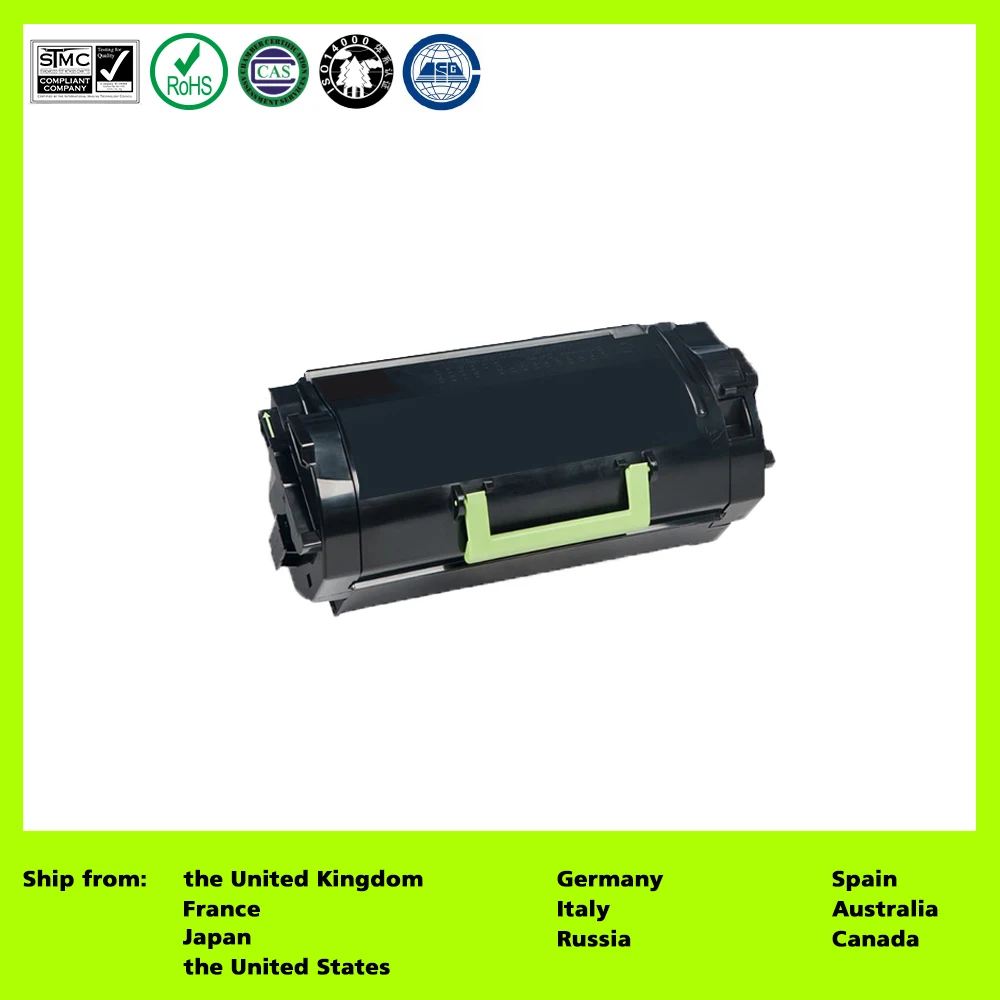 Совместимый для 62D1H00 (1 Pack черный) Тонер картридж Lexmark MX710DE/MX710DHE|toner cartridge|lexmark toner