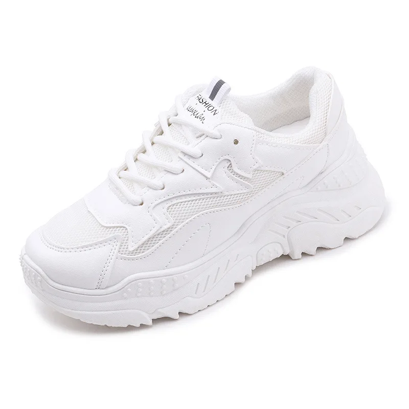 Women white sneakers Height Increasing lightweight Breathable PU Running sports shoes New womens anti-skid jogging walking shoes
Women white sneakers Height Increasing lightweight Breathable PU Running sports shoes New womens anti-skid jogging walking shoes