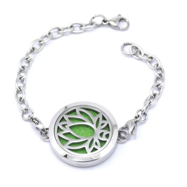 10pcs/lot 30mm Stainless Steel Magnet Open Women lotus flower Essential Oil Aroma Diffuser Perfume Locket Bracelet
10pcs/lot 30mm Stainless Steel Magnet Open Women lotus flower Essential Oil Aroma Diffuser Perfume Locket Bracelet