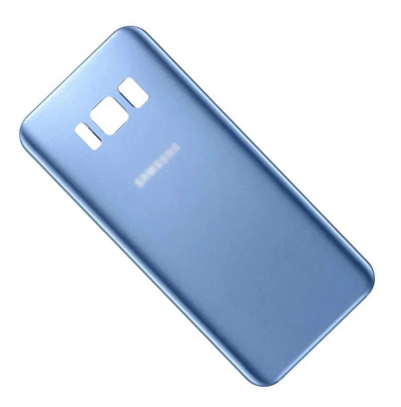 Для Galaxy S8 Plus G955 задняя крышка аккумулятора для Samsung G950 стеклянная корпуса + рамка