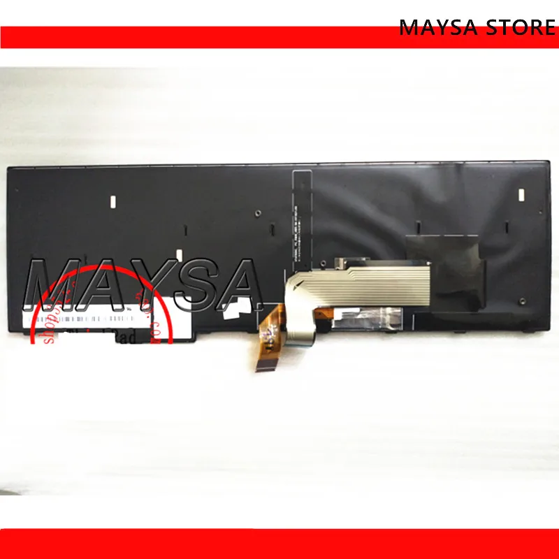 Английская клавиатура с подсветкой для Lenovo Thinkpad E560P S5 подсветка Teclado 00UR591