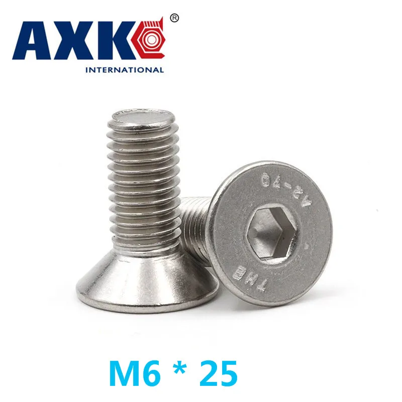 2021 Bolt Axk 10pcs Din7991 M6 * 25 304 Stainless Steel Countersunk Head Flat Hexagonal Screw Bolts Within The First
2021 Bolt Axk 10pcs Din7991 M6 * 25 304 Stainless Steel Countersunk Head Flat Hexagonal Screw Bolts Within The First