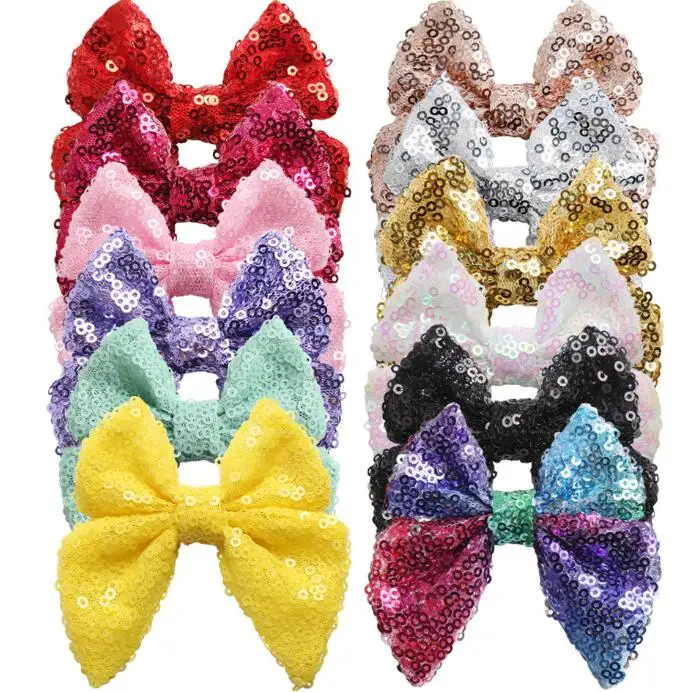 MengNa 2019 New 30pc/lot 3" Sequin Hair Bow Alligator Clips Barrette Bowknot for Girls Headwear Children Girls Hair Accessories
MengNa 2019 New 30pc/lot 3" Sequin Hair Bow Alligator Clips Barrette Bowknot for Girls Headwear Children Girls Hair Accessories