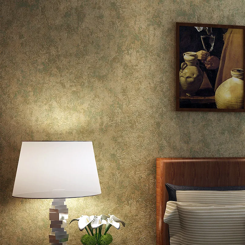 New American vintage nostalgic pure color wall paper non-woven bedroom living room TV background wall restaurant bar wallpapers
New American vintage nostalgic pure color wall paper non-woven bedroom living room TV background wall restaurant bar wallpapers