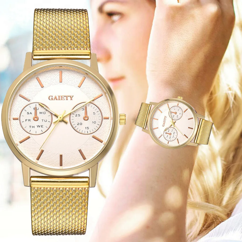 

GAIETY Luxury Brand Women's Watch Casual Quartz silicone Band New Strap Watch Mens Analog Wrist Watches montres femmes #N03