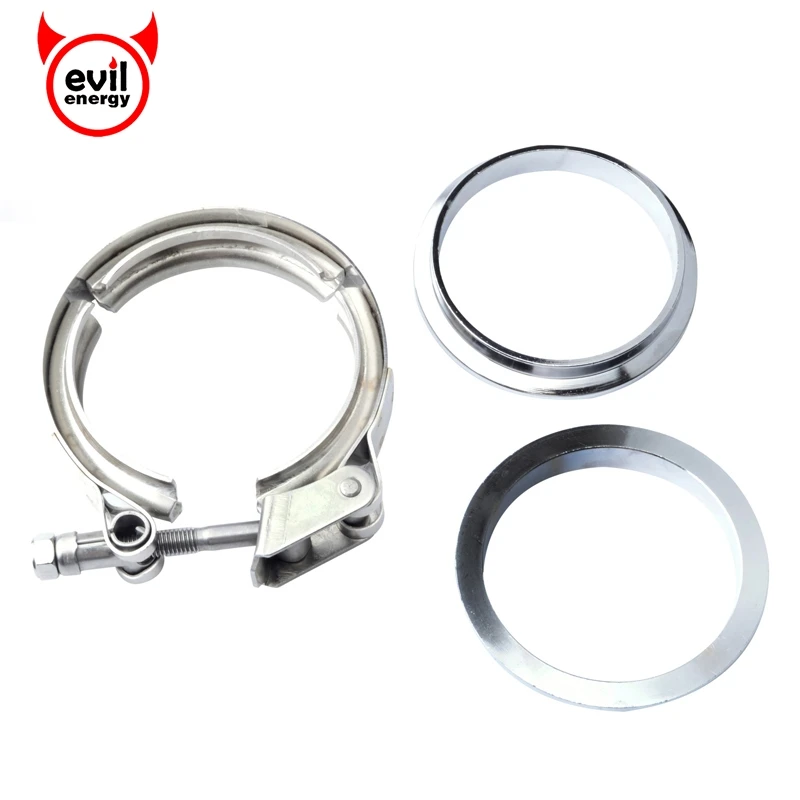 Universal 3.0inch Stainless Steel V-Band Clamp Kit With Flange Turbo Exhaust Down Pipe V Band Clamp Flange Kit
Universal 3.0inch Stainless Steel V-Band Clamp Kit With Flange Turbo Exhaust Down Pipe V Band Clamp Flange Kit