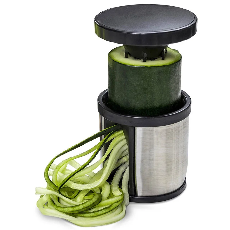 Handheld Stainless Steel Vegetable Grater Spiral Cutter Zucchini Spiralizer Kitchen Accessories
Handheld Stainless Steel Vegetable Grater Spiral Cutter Zucchini Spiralizer Kitchen Accessories