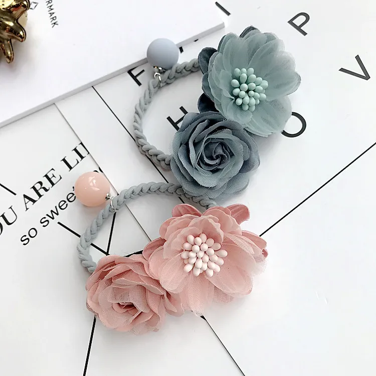 10pcs Fashion Korean Gauze Flower Hair Ties Solid Synthetic Floral Elastic Hair Bands Women Headwear Boutique Hair Accessories
10pcs Fashion Korean Gauze Flower Hair Ties Solid Synthetic Floral Elastic Hair Bands Women Headwear Boutique Hair Accessories