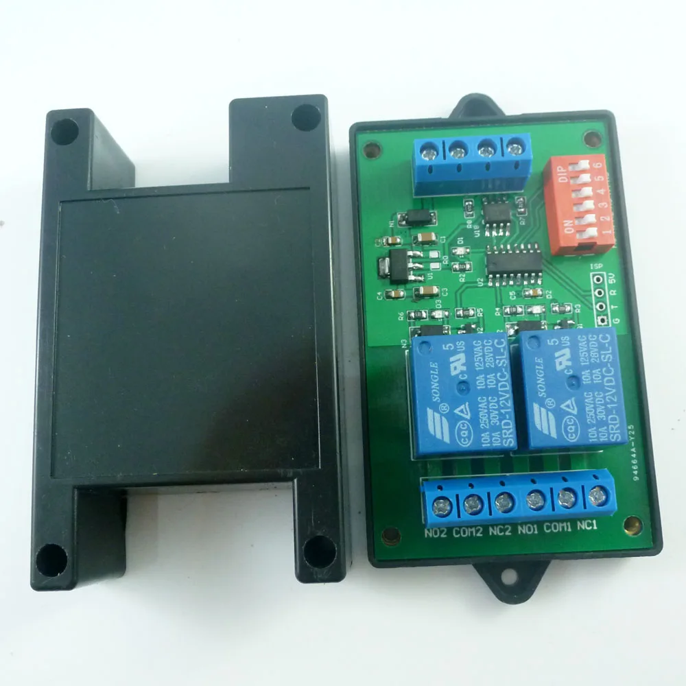 With Shell 2CH RS485 Relay DC 12V Switch Board Modbus POLL AT command PLC for PTZ camera Electric door Water Pumps LED Motor
With Shell 2CH RS485 Relay DC 12V Switch Board Modbus POLL AT command PLC for PTZ camera Electric door Water Pumps LED Motor