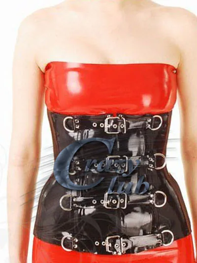 Crazy club_Women Latex Corsets Latex corset bondage on the forehead with D-rings custom latex waist fetish corsets cincher
Crazy club_Women Latex Corsets Latex corset bondage on the forehead with D-rings custom latex waist fetish corsets cincher