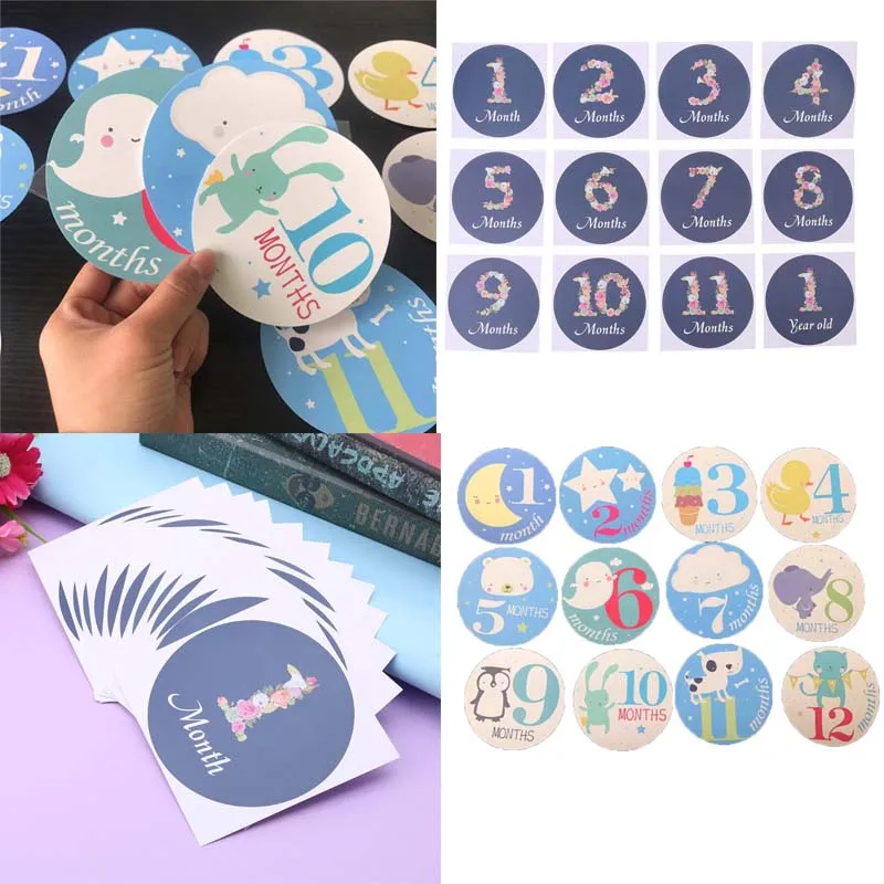 12 Pcs Women Photography Monthly Stickers Fun Lovely Baby Cartoon Girls Boys Month 1-12 Picture Frame Decoration Stickers
12 Pcs Women Photography Monthly Stickers Fun Lovely Baby Cartoon Girls Boys Month 1-12 Picture Frame Decoration Stickers