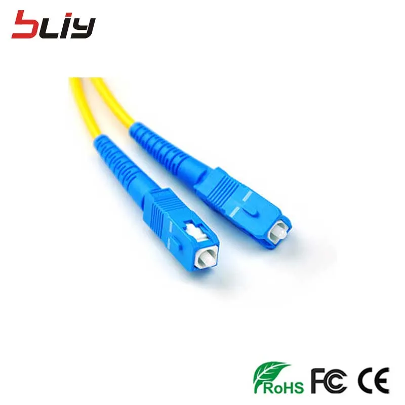 Free shipping 10pcs/bag SC-SC Optical Fiber cable Jumper SM SX 3mm 3M 9/125um 3 Meters SC/UPC Fiber Optic Patch Cord in Stock
Free shipping 10pcs/bag SC-SC Optical Fiber cable Jumper SM SX 3mm 3M 9/125um 3 Meters SC/UPC Fiber Optic Patch Cord in Stock