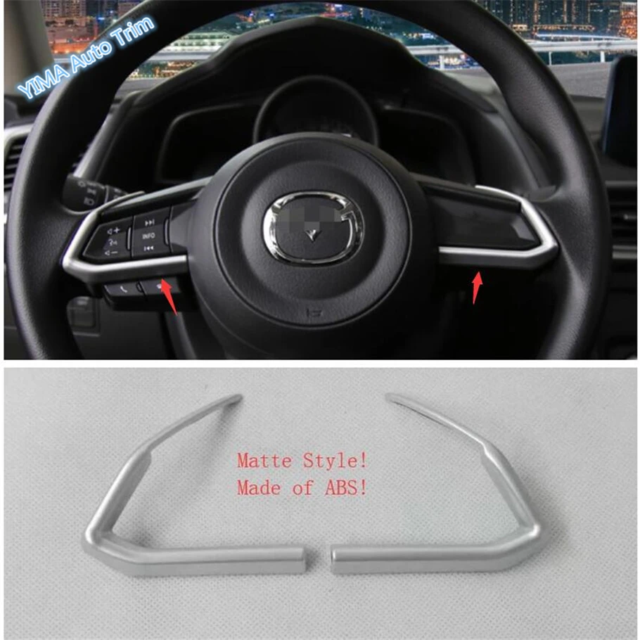 Lapetus Car Styling Steering Wheel Strip Cover Trim Fit For Mazda 2 Demio 2015 2016 2017 2018 2019 Matte Red Carbon Fiber ABS
Lapetus Car Styling Steering Wheel Strip Cover Trim Fit For Mazda 2 Demio 2015 2016 2017 2018 2019 Matte Red Carbon Fiber ABS