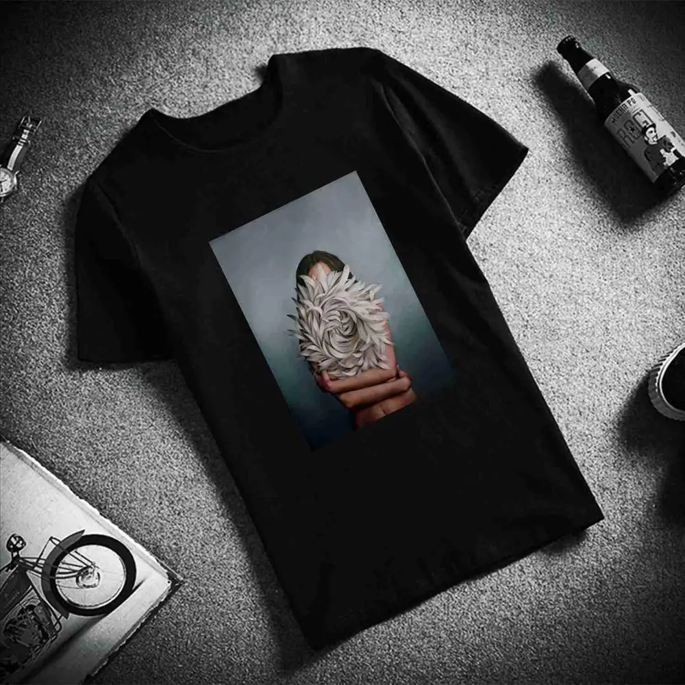 ZOGAA New Cotton Harajuku Aesthetics Tshirt Sexy Flowers Feather Print Short Sleeve Tops & Tees Fashion Casual Couple T Shirt
ZOGAA New Cotton Harajuku Aesthetics Tshirt Sexy Flowers Feather Print Short Sleeve Tops & Tees Fashion Casual Couple T Shirt