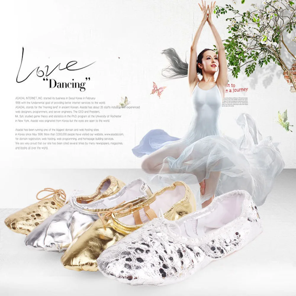 Women Girls Children Kids Ballet Shoes Pointed Dance Sequin Leather Shoes Flat Yoga Teacher Gymnastic Slipper For Children Adult
Women Girls Children Kids Ballet Shoes Pointed Dance Sequin Leather Shoes Flat Yoga Teacher Gymnastic Slipper For Children Adult