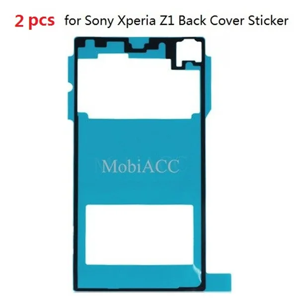 2Pcs for Sony Xperia Z1 L39H Original Genuine Adhesive Tape Back Glass Cover Adhesive Sticker Replacement Parts
2Pcs for Sony Xperia Z1 L39H Original Genuine Adhesive Tape Back Glass Cover Adhesive Sticker Replacement Parts