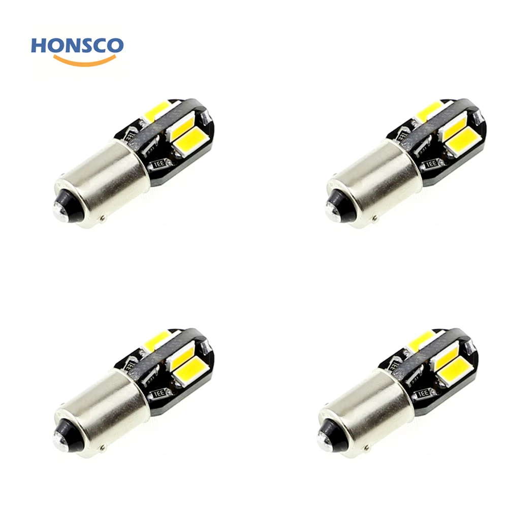 2 шт. BA9S T4W LED Вт 8SMD 5730 теплый белый или свет лампы DC 12 В для автомобиля|light led car|12v car