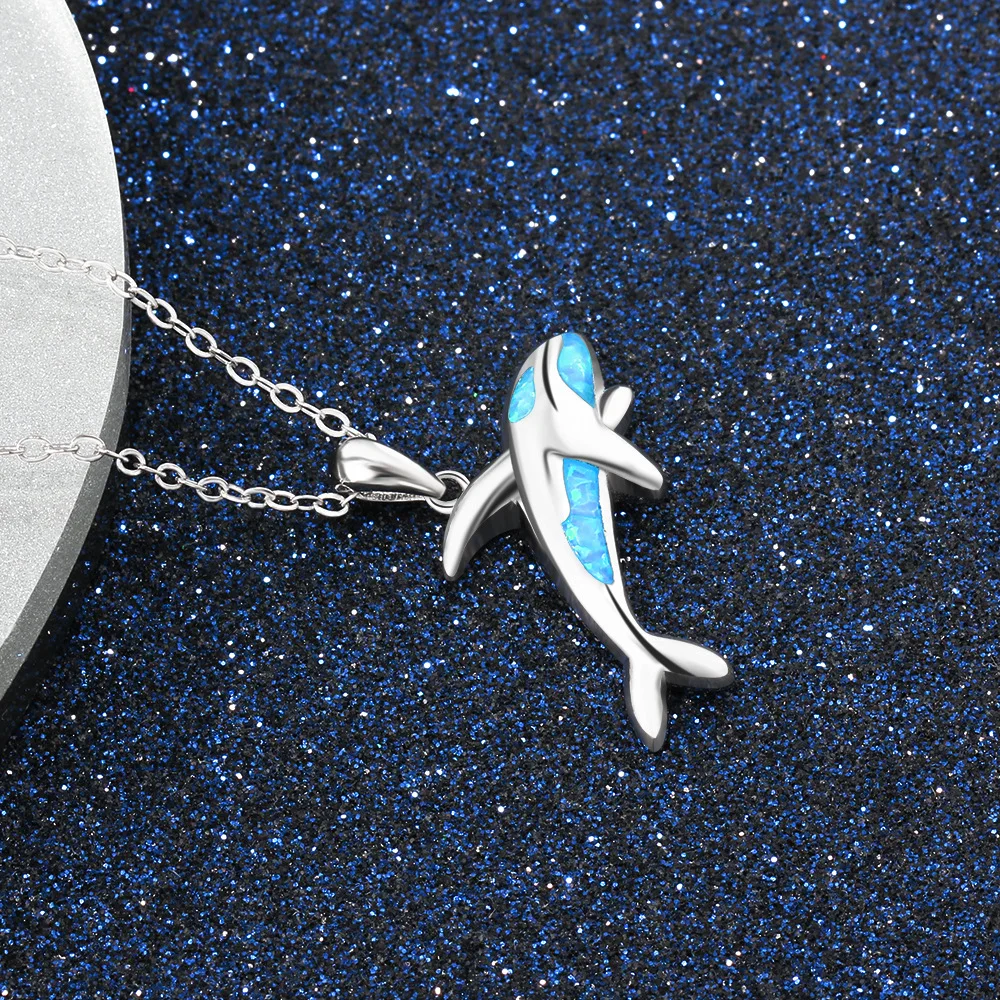 Summer Woman Fashion Blue Whale Pendant Necklace S925 Sterling S-ilver Jewelry Travel Vacation Jewelry Gift Souvenir
Summer Woman Fashion Blue Whale Pendant Necklace S925 Sterling S-ilver Jewelry Travel Vacation Jewelry Gift Souvenir