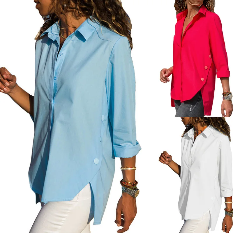 S-XL pure color chiffon women shirts long sleeve turn-down collar womens shirts autumn spring tops shirt
S-XL pure color chiffon women shirts long sleeve turn-down collar womens shirts autumn spring tops shirt