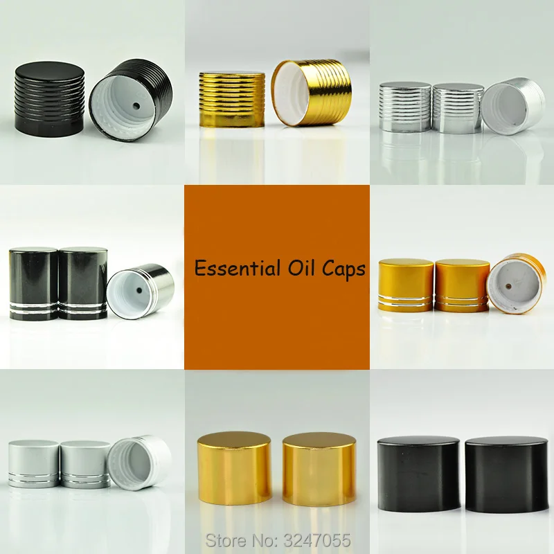 50 шт 200 пустая бутылка для эфирного масла колпачки пластиковые винтовые крышки n