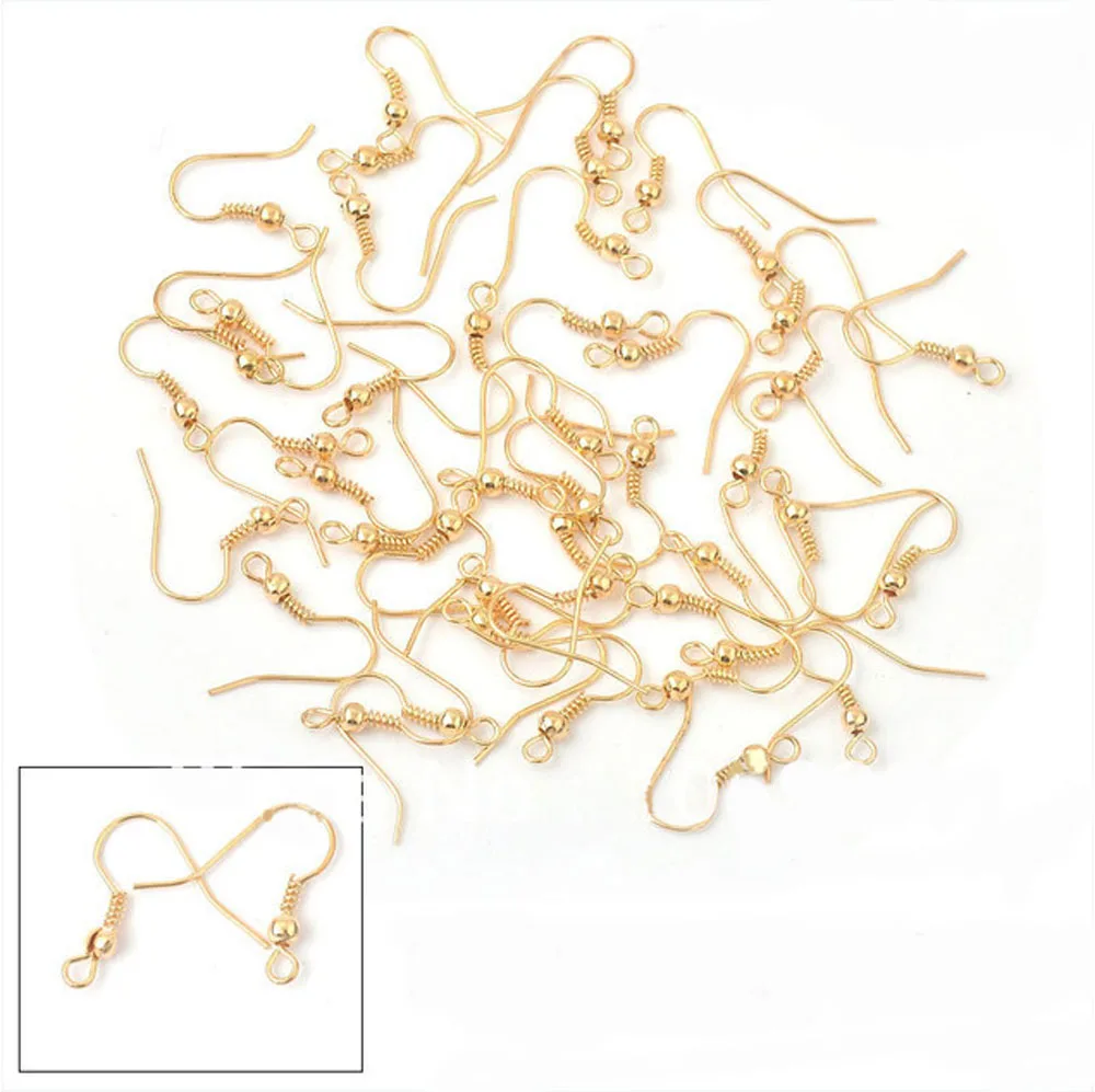 500PCS Wholesale Batch Handmade Jewelery Ear Hook Gold Hooks DIY Jewelery Design Earrings Most Quantity
500PCS Wholesale Batch Handmade Jewelery Ear Hook Gold Hooks DIY Jewelery Design Earrings Most Quantity