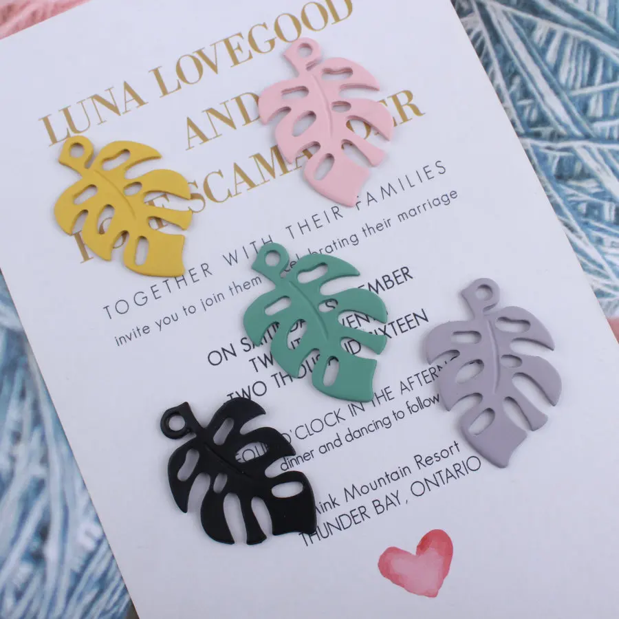10pcs DIY Jewelry Accessories Spray Paint Banana Leaf Enamel Charm Rubber Paint Alloy Pendant for Bracelet Earring Making
10pcs DIY Jewelry Accessories Spray Paint Banana Leaf Enamel Charm Rubber Paint Alloy Pendant for Bracelet Earring Making