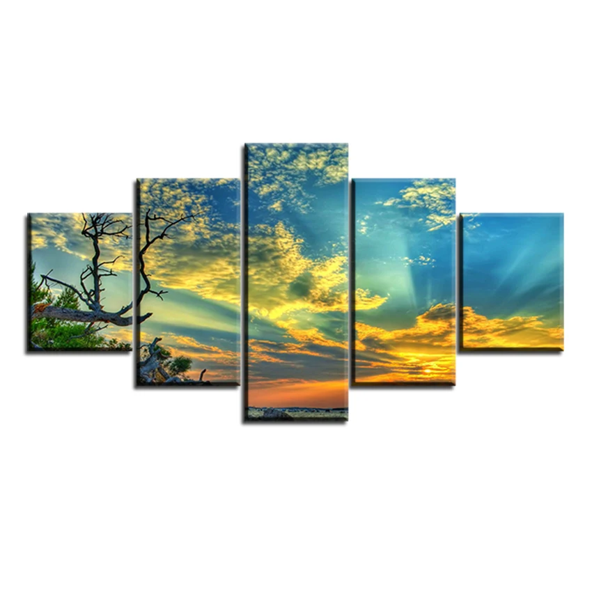 5 pc Set superb-sunset-on-the-sea NO FRAME Oil Painting Canvas Prints Wall Art Pictures For Living Room Decorations
5 pc Set superb-sunset-on-the-sea NO FRAME Oil Painting Canvas Prints Wall Art Pictures For Living Room Decorations