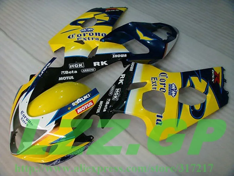 Injection Fairing kit for SUZUKI GSXR600 750 04 05 Yellow Black GSXR600 750 2004 2005 GSXR600 GSXR750 04 05 GSXR600 750 K4 04 05
Injection Fairing kit for SUZUKI GSXR600 750 04 05 Yellow Black GSXR600 750 2004 2005 GSXR600 GSXR750 04 05 GSXR600 750 K4 04 05