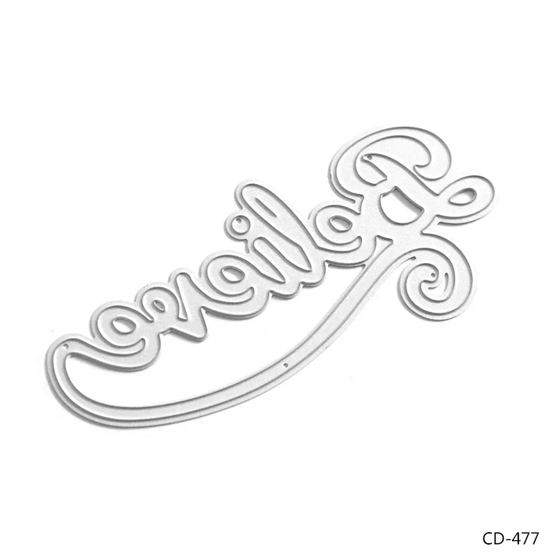 AZSG "Believe" Letters Metal Cutting Dies for DIY Scrapbooking Photo Album Decoretive DIY Paper Card Embossing Stencial
AZSG "Believe" Letters Metal Cutting Dies for DIY Scrapbooking Photo Album Decoretive DIY Paper Card Embossing Stencial