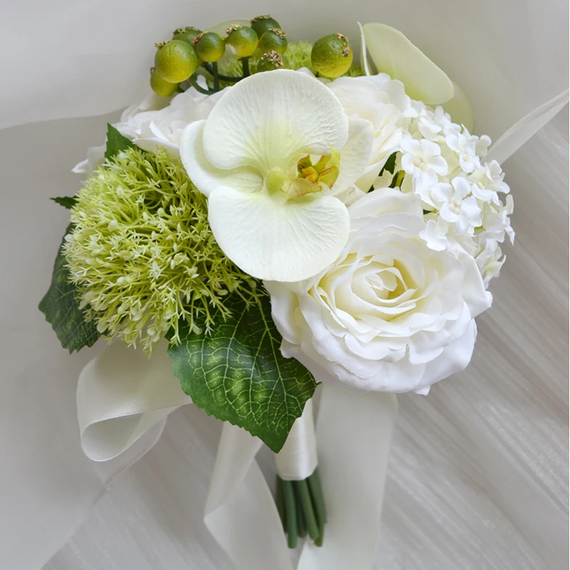 100% Handmade Artificial Flower Wedding Bouquets Bridesmaid Bridal Bouquet Bride Holding Flowers For Wedding Decorative
100% Handmade Artificial Flower Wedding Bouquets Bridesmaid Bridal Bouquet Bride Holding Flowers For Wedding Decorative