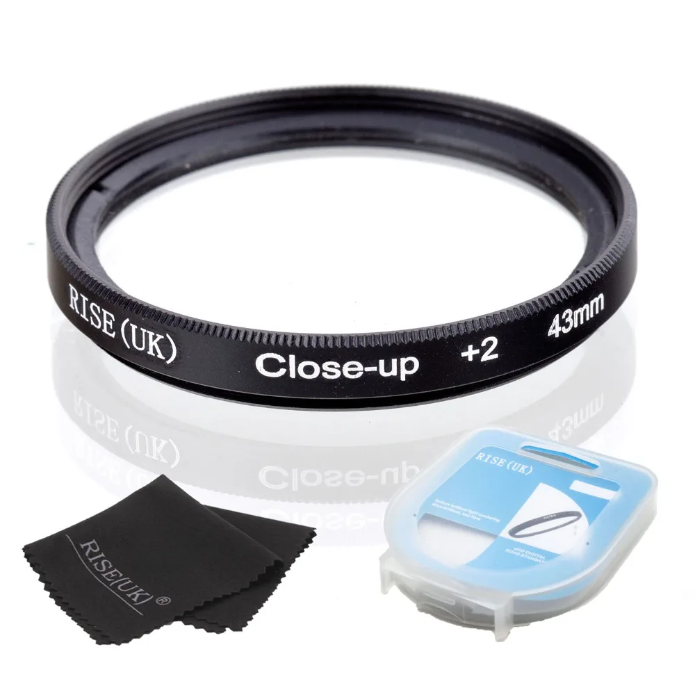 HOT SALE RISE(UK) 43mm Close-Up +2 Macro Lens Filter for Nikon Canon SLR DSLR Camera + filter case + gift
HOT SALE RISE(UK) 43mm Close-Up +2 Macro Lens Filter for Nikon Canon SLR DSLR Camera + filter case + gift
