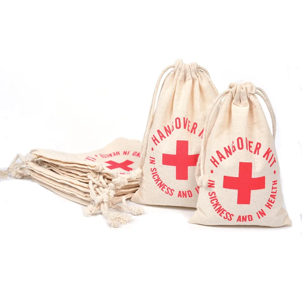 4"x6" 5"x7" Hangover Kit Bags Bachelorette Hen Party Supplies Wedding Favors Holder Bag Linen Cotton Gift Bag 10pcs
4"x6" 5"x7" Hangover Kit Bags Bachelorette Hen Party Supplies Wedding Favors Holder Bag Linen Cotton Gift Bag 10pcs