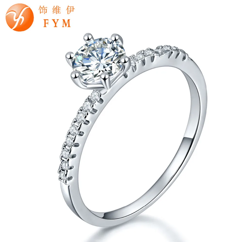 FYM fashion AAA Zircon Engagement Rings for women sliver color Wedding rings female anel Austrian Crystals Jewelry top quality
FYM fashion AAA Zircon Engagement Rings for women sliver color Wedding rings female anel Austrian Crystals Jewelry top quality
