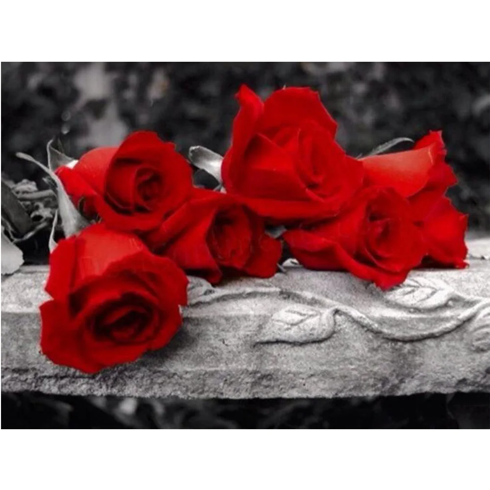 DIY Diamond Painting Flowers full square Diamond Embroidery Red Rose Diamond Resin Mosaic Wall Pictures Handmade Needlework
DIY Diamond Painting Flowers full square Diamond Embroidery Red Rose Diamond Resin Mosaic Wall Pictures Handmade Needlework