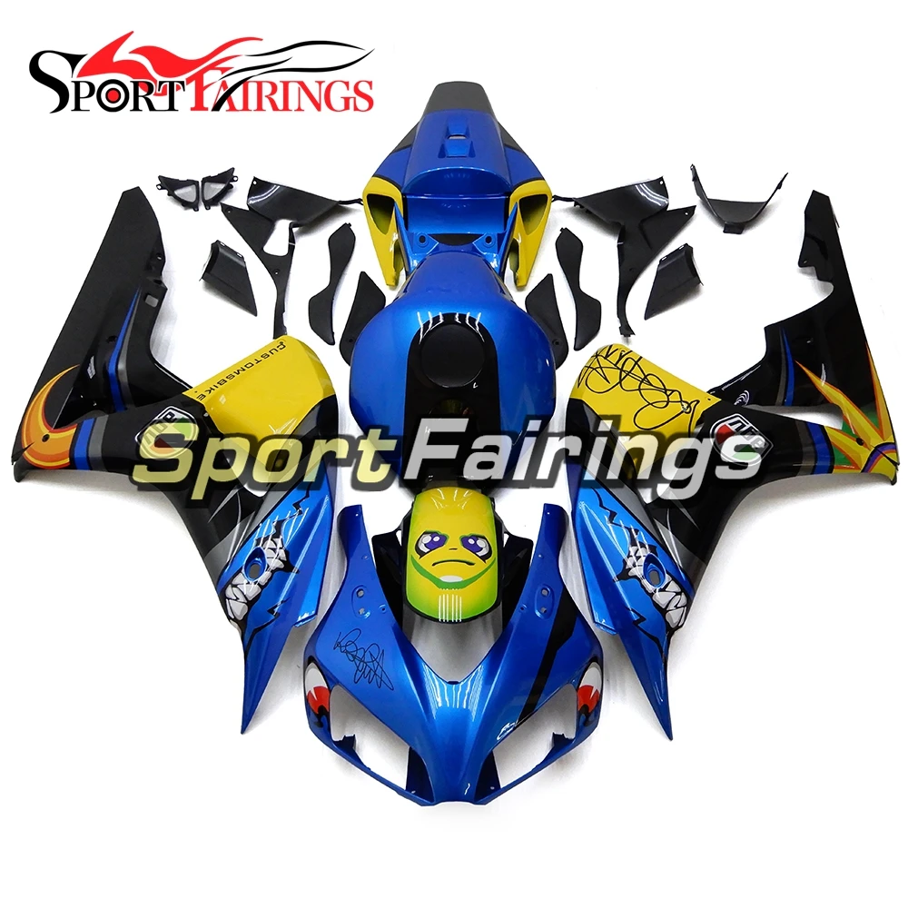 Fairings For Honda CBR1000RR Year 06 07 2006 2007 ABS Motorcycle Fairing Kit Bodywork Blue Yellow Motorbike Cowling Panel Covers
Fairings For Honda CBR1000RR Year 06 07 2006 2007 ABS Motorcycle Fairing Kit Bodywork Blue Yellow Motorbike Cowling Panel Covers