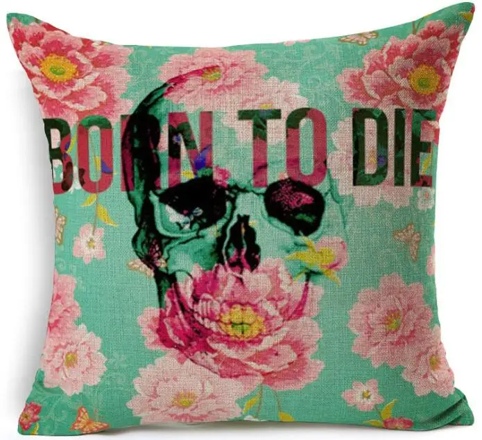 Skull Cushion Cover Patterns Linen Pillowcase Car Sofa Throw Pillows Decorative Cover almofada coussin decorativos cojines
Skull Cushion Cover Patterns Linen Pillowcase Car Sofa Throw Pillows Decorative Cover almofada coussin decorativos cojines