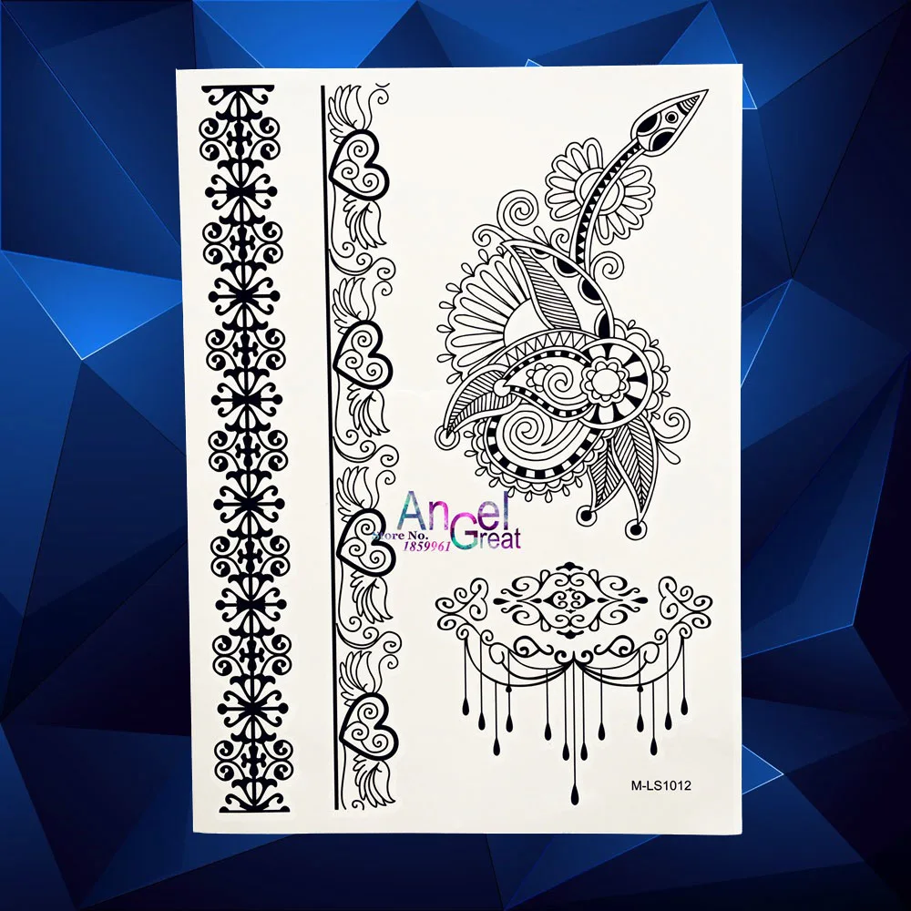 1 шт., индийская вспышка с черными чернилами, временная татуировка для женщин, боди-арт, рукав тату, ABMLS1012, ювелирные изделия, дизайн татуировк...
1 шт., индийская вспышка с черными чернилами, временная татуировка для женщин, боди-арт, рукав тату, ABMLS1012, ювелирные изделия, дизайн татуировк...