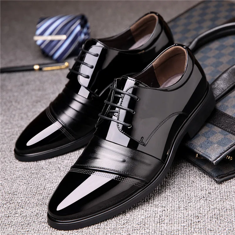 Mazefeng Brand 2019 New Men Leather Shoes Male Dress Shoes Men High Quality Office Loafers Man Casual Business Shoes Lace-up
Mazefeng Brand 2019 New Men Leather Shoes Male Dress Shoes Men High Quality Office Loafers Man Casual Business Shoes Lace-up