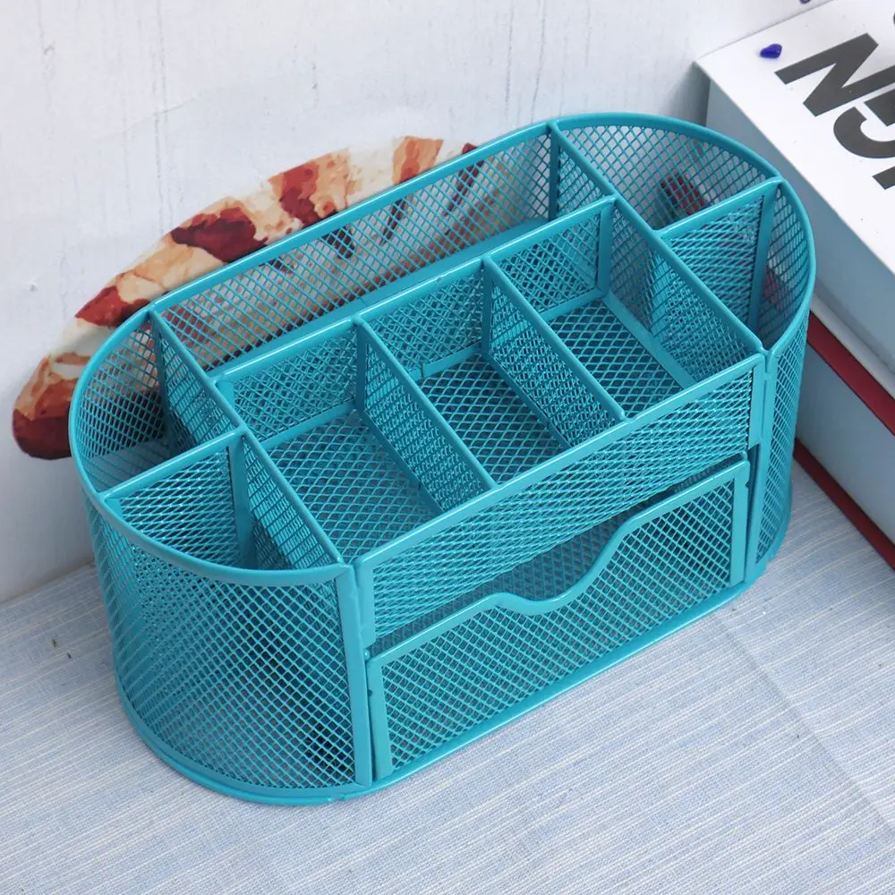 22*11*10.5cm Multifuction Stationery Desk Organizer Pen Holder 9 cells Metal Mesh Desktop Office Pen Pencil Holder Study Storage
22*11*10.5cm Multifuction Stationery Desk Organizer Pen Holder 9 cells Metal Mesh Desktop Office Pen Pencil Holder Study Storage