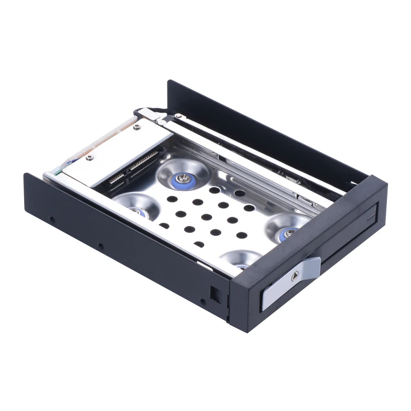 Uneatop 2 5 "чехол для жесткого диска на 3 5" Floppy Bay SATA SSD HDD Enclsoure с анти шок Mobile Rack|mobile