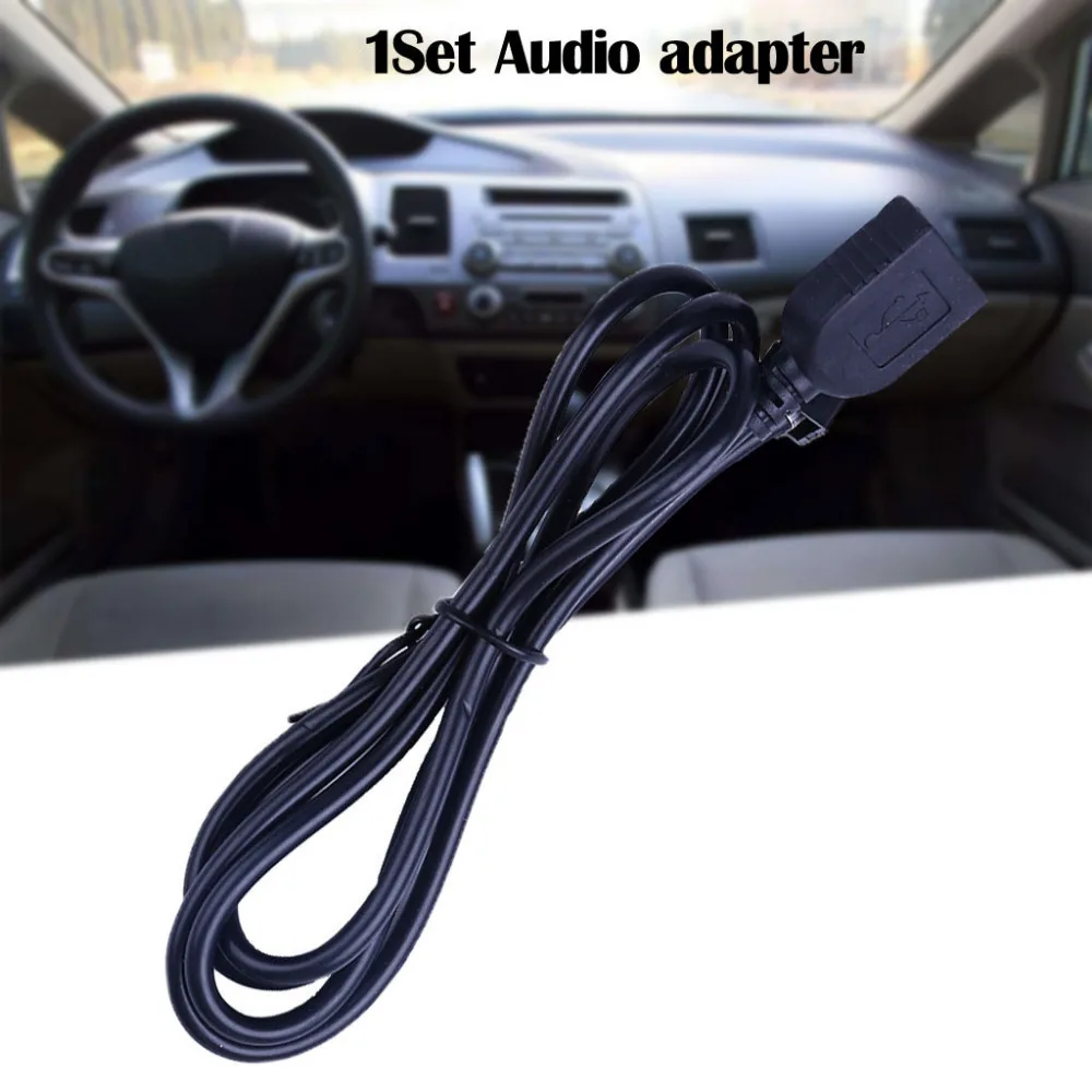 USB AUX Кабель адаптер аудио и музыкальный интерфейс для Honda Geshitu/ Civic|Акустическая